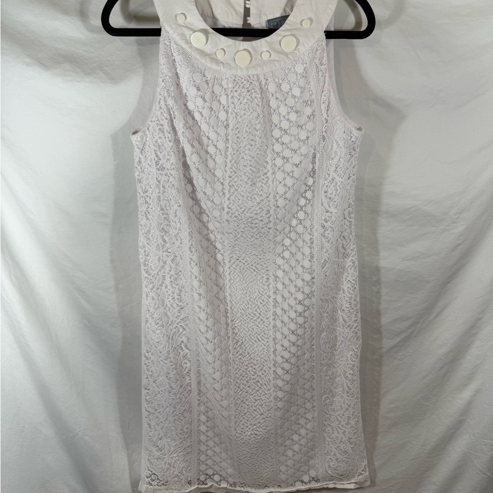 Rabbit Rabbit Rabbit Ivory Lace Mini Dress